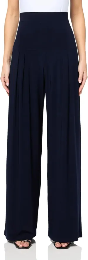 Norma Kamali Women's High Waist Pleat Pant