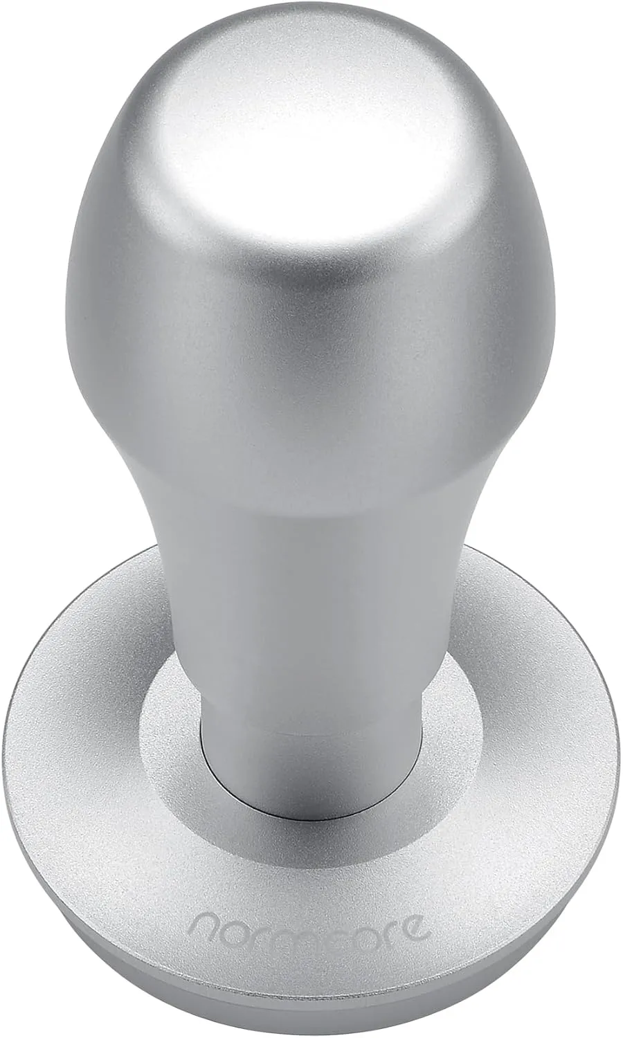 Normcore 51.5mm Coffee Tamper V4.1 with Click Sound Feedback, Spring Loaded Tamper With Stainless Steel Flat Base, Compatible with La Pavoni Europiccola and Professional Millenium, Black