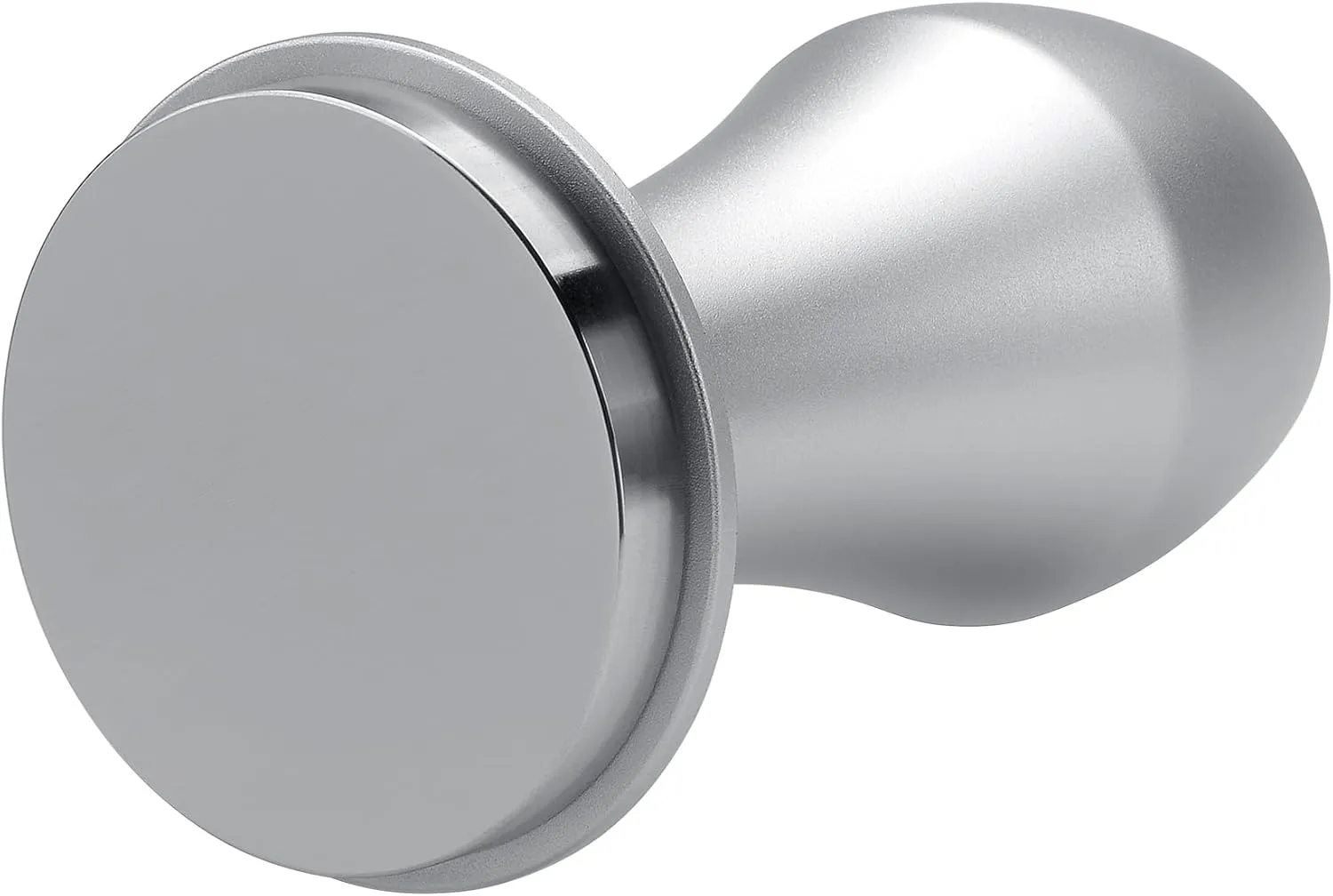 Normcore 51.5mm Coffee Tamper V4.1 with Click Sound Feedback, Spring Loaded Tamper With Stainless Steel Flat Base, Compatible with La Pavoni Europiccola and Professional Millenium, Black