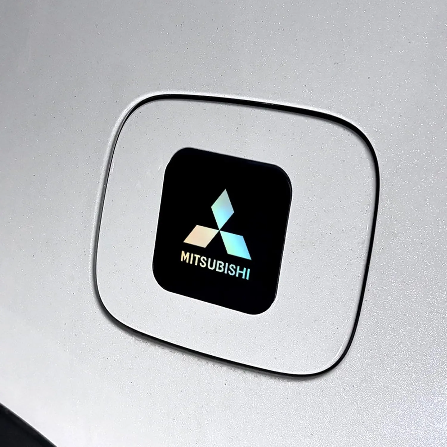 Oil Tank Cap Sticker for Mitsubishi Town Box 1999 2000 01 02 03 04 05 6 07 08 09 10 11, Fuel Door Decal Car Accessories, Gas Cap Trim for A Sleek Exterior Look,B