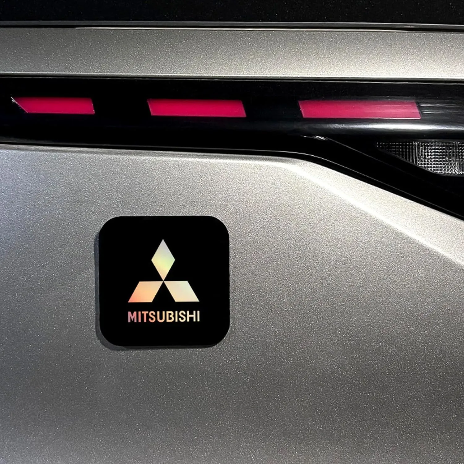 Oil Tank Cap Sticker for Mitsubishi Town Box 1999 2000 01 02 03 04 05 6 07 08 09 10 11, Fuel Door Decal Car Accessories, Gas Cap Trim for A Sleek Exterior Look,B