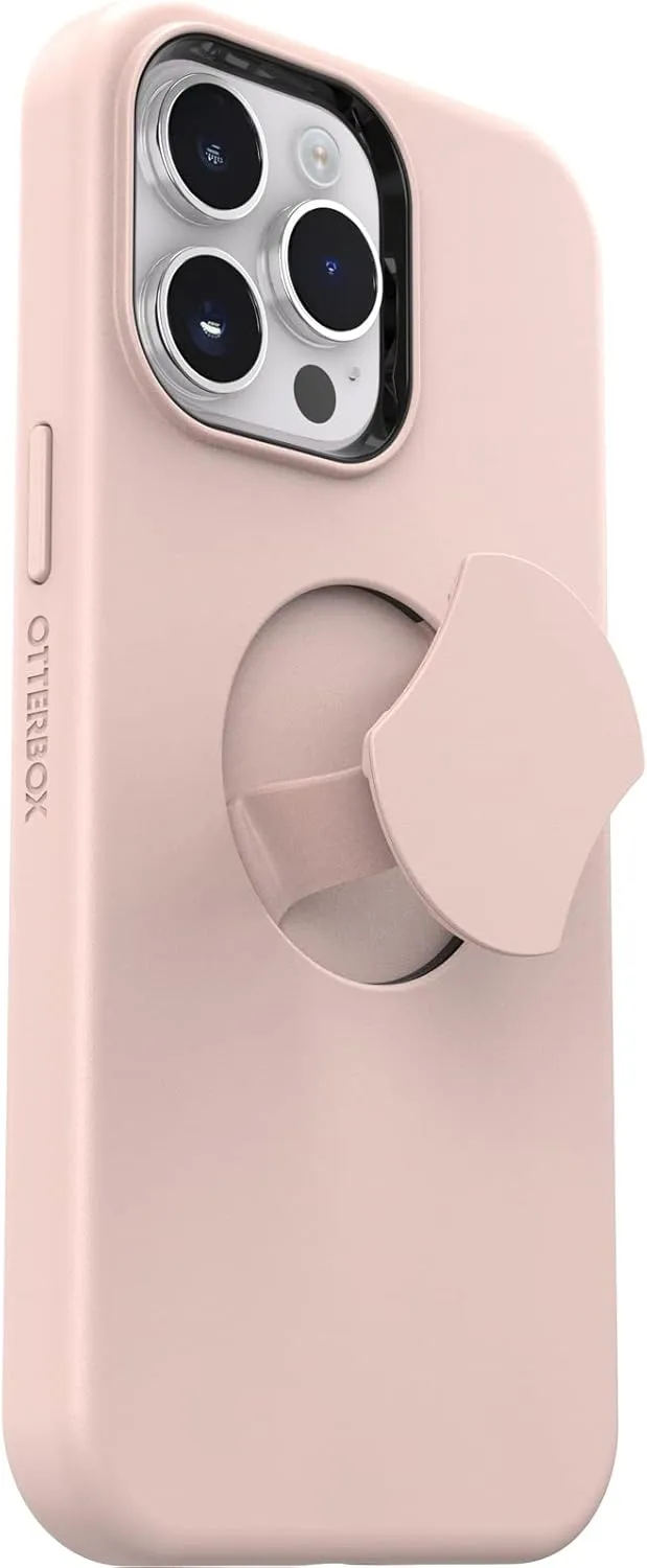 OtterBox iPhone 14 Pro Max OtterGrip Symmetry Series Case - Made ME Blush (Pink), Built-in Grip, Sleek case, Snaps to MagSafe, Raised Edges Protect Camera & Screen
