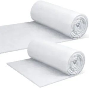 Peryiter 2 Roll Upholstery Quilt Batting 36 Inch x 5 Yard x 0.4 Inch Polyester Batting Multipurpose Fiberfill Stuffing Fabric for Cushion Pillows Bedspreads Interior Decoration Crafts