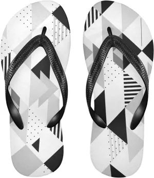 Poeticcity Flip Sandal Men Women Flip Flops for Hotel Spa Home Slippers Bedroom Travel S-XXL