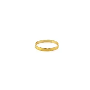 Polished Flat Band Ring