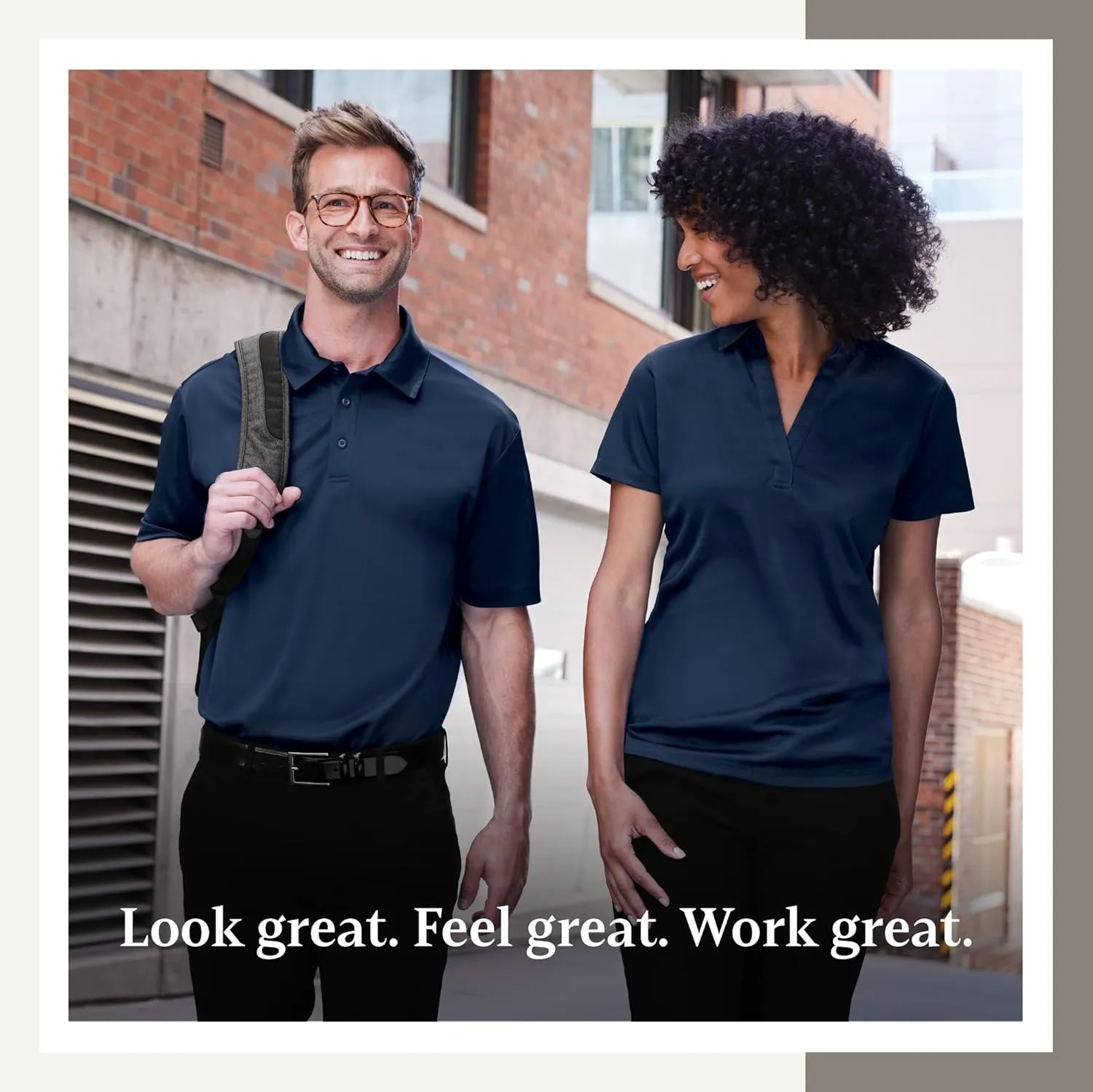 Port Authority Silk Touch Interlock Performance Polo