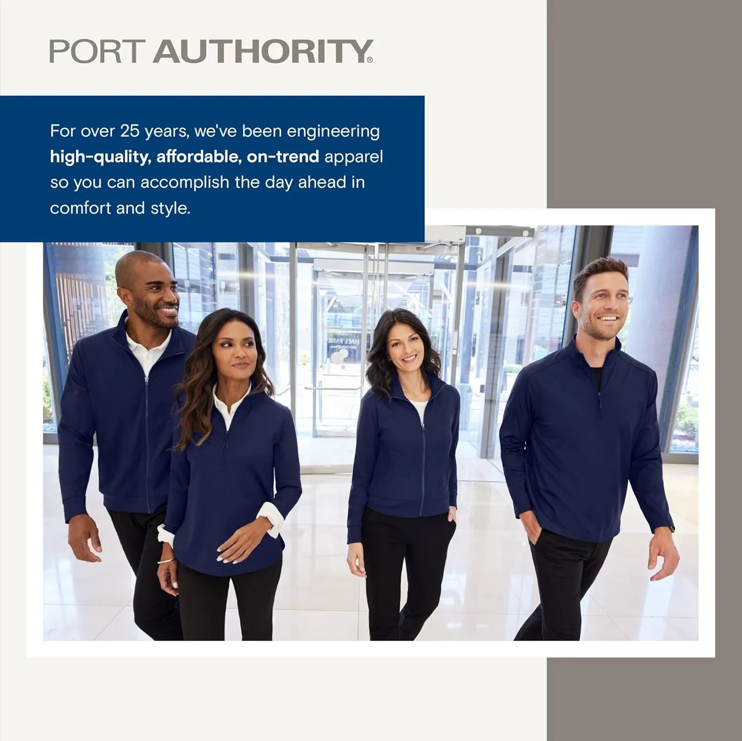 Port Authority Silk Touch Interlock Performance Polo