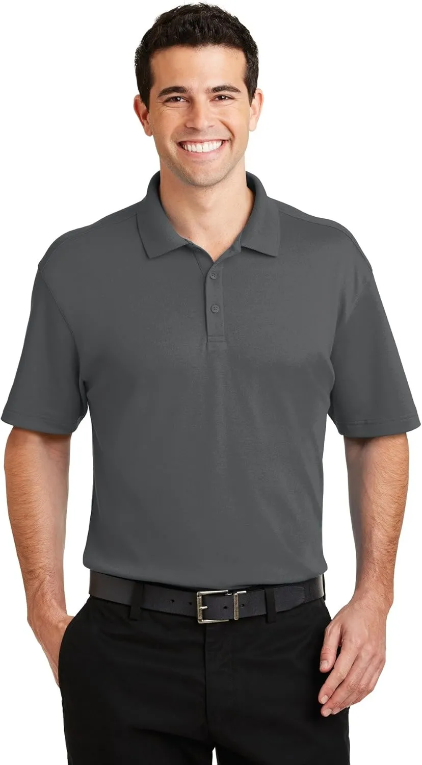 Port Authority Silk Touch Interlock Performance Polo
