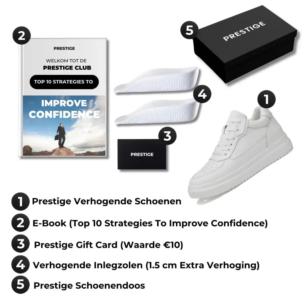 Prestige Shoes White Casual