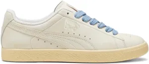 PUMA Mens Clyde Nostalgia Lace Up Sneakers Shoes Casual - Off White - Size 9.5 M