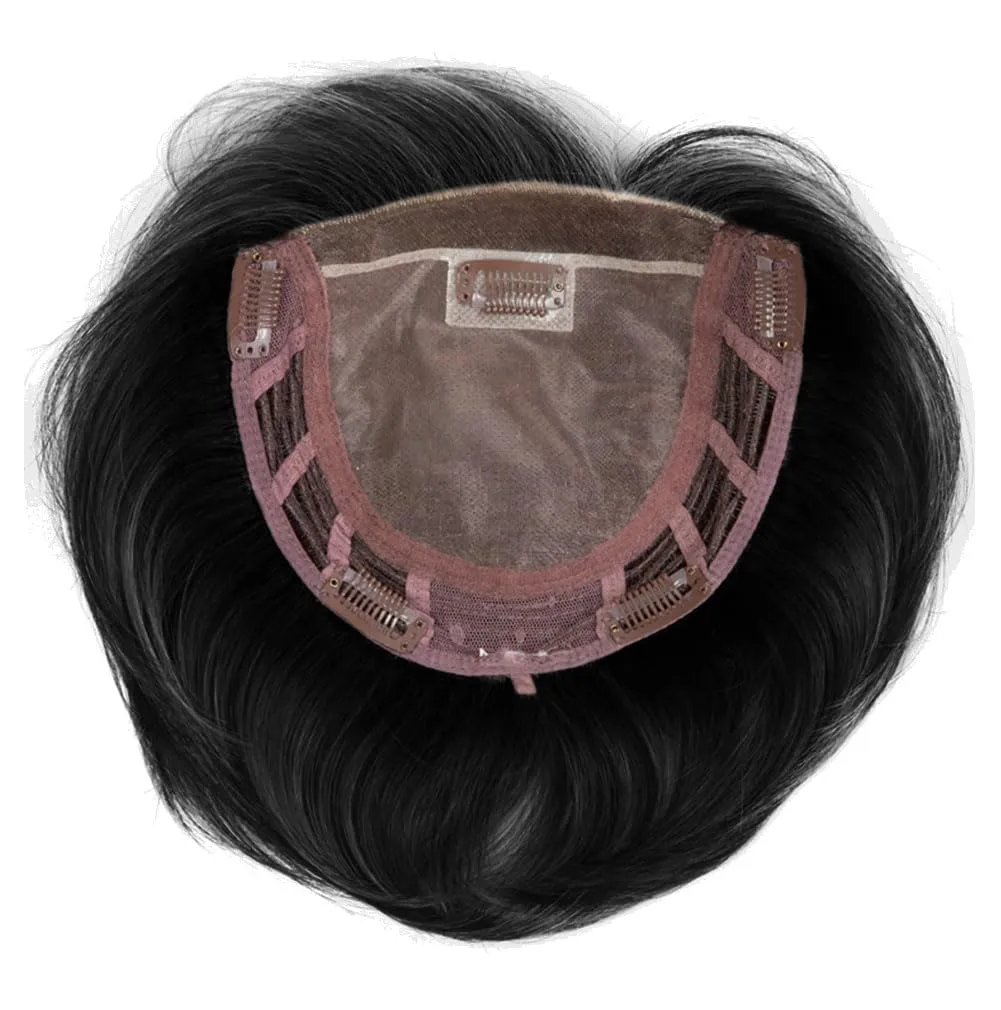 Raquel Welch Top Billing 5 Inch Top-Of-The-Head Hairpiece by Hairuwear, RL1 Jet Black