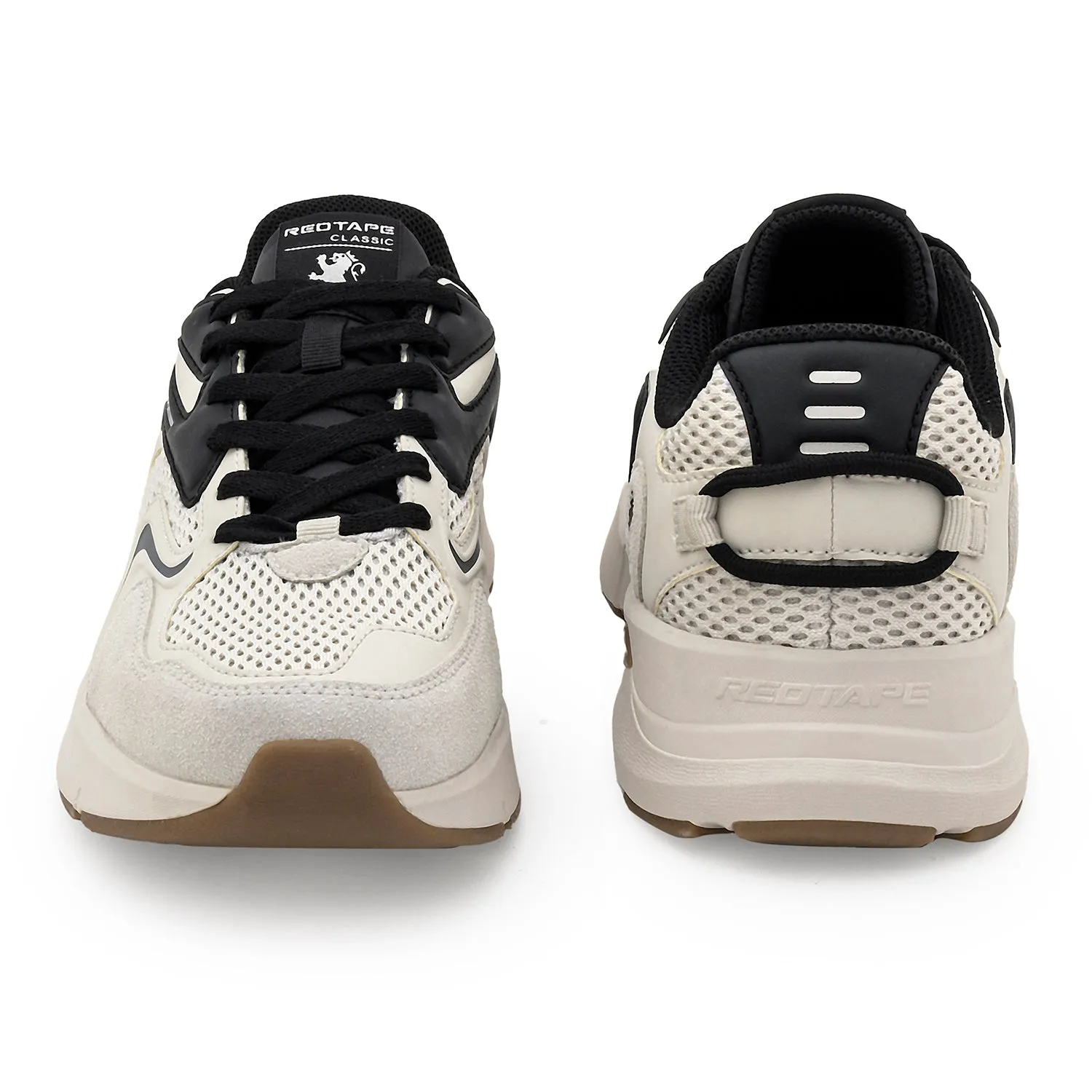 Red Tape Lifestyle Sneaker Shoes for Men | Classic Rounded Toe, Soothing Insole & Impact-Resistant Comfort