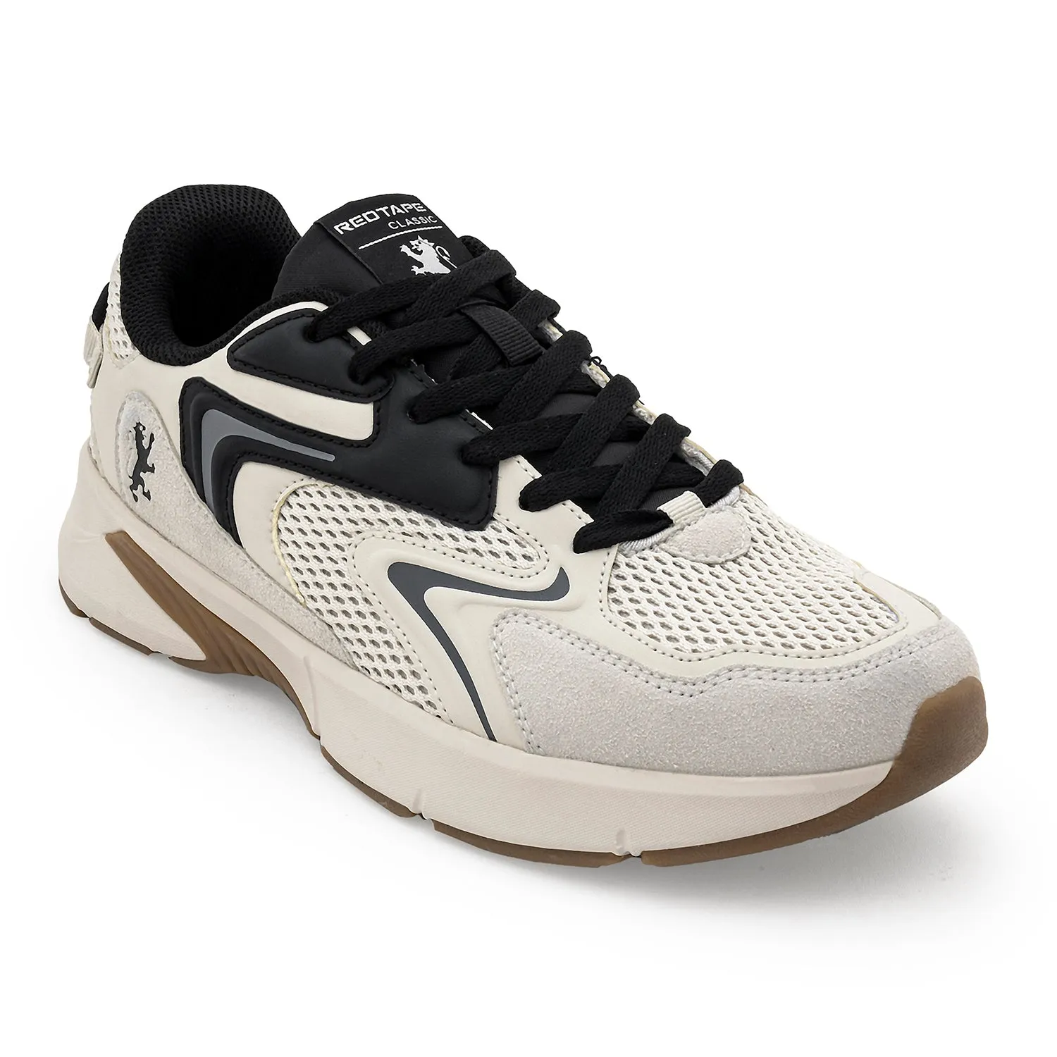 Red Tape Lifestyle Sneaker Shoes for Men | Classic Rounded Toe, Soothing Insole & Impact-Resistant Comfort