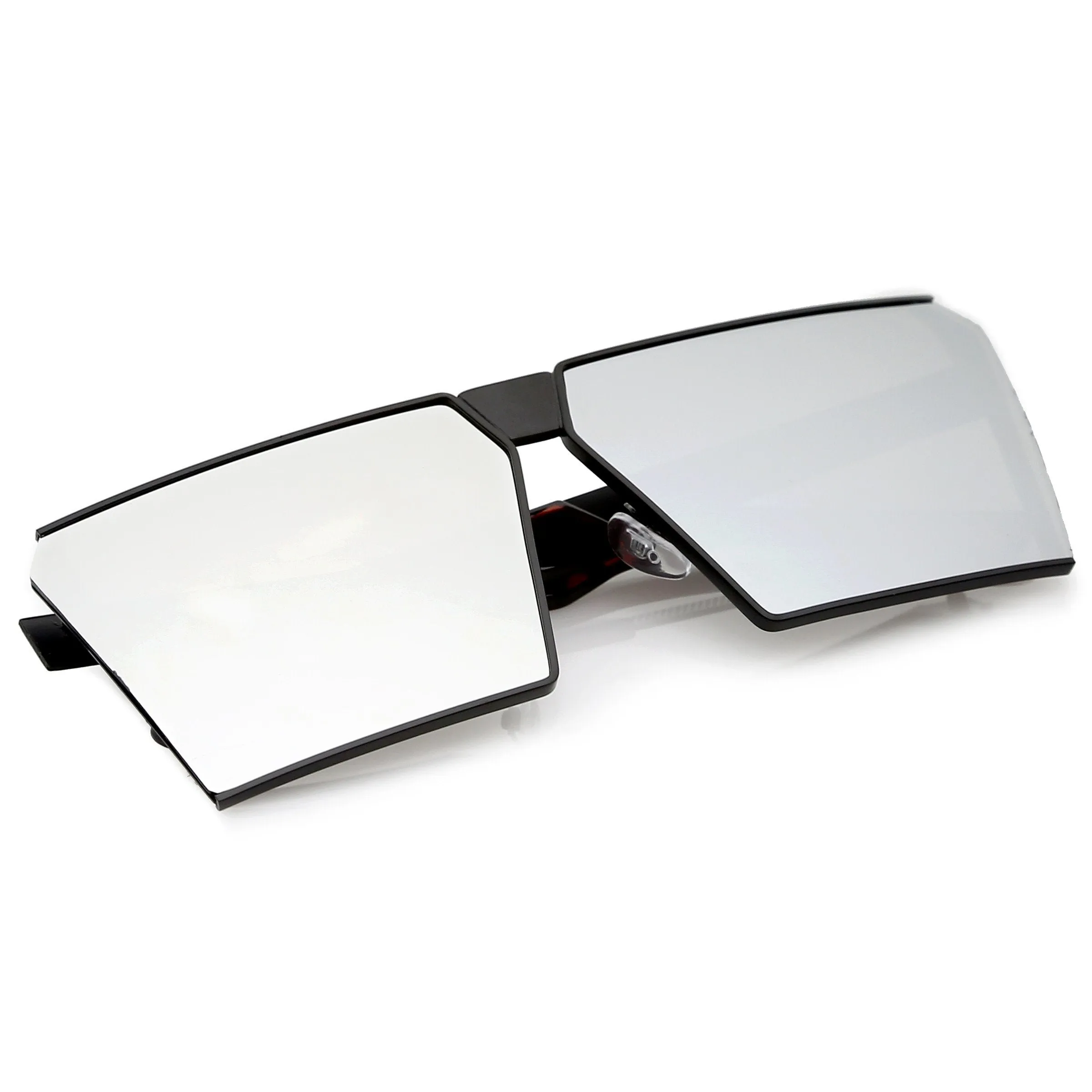 Retro Modern Flat Window Lens Aviator Sunglasses C063