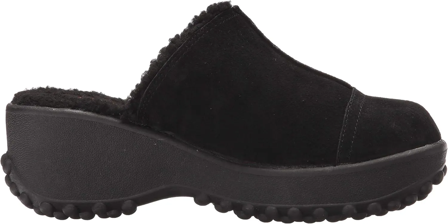 Rocket Dog Women Platform Comfort Shearling Clog Mule