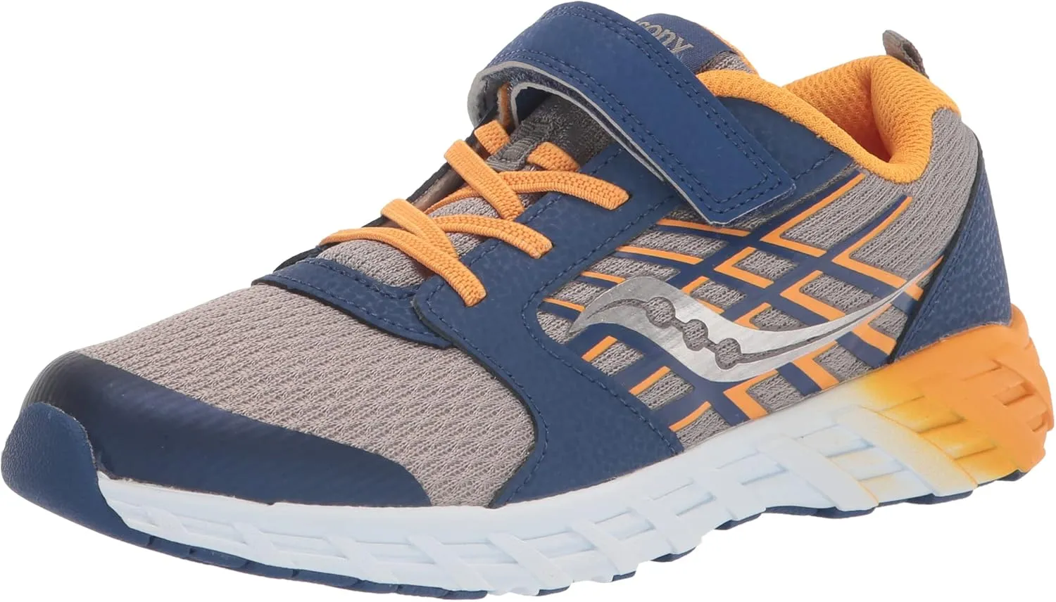 Saucony Unisex-Child Wind 2.0 Alternative Closure Sneaker