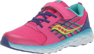 Saucony Unisex-Child Wind 2.0 Alternative Closure Sneaker