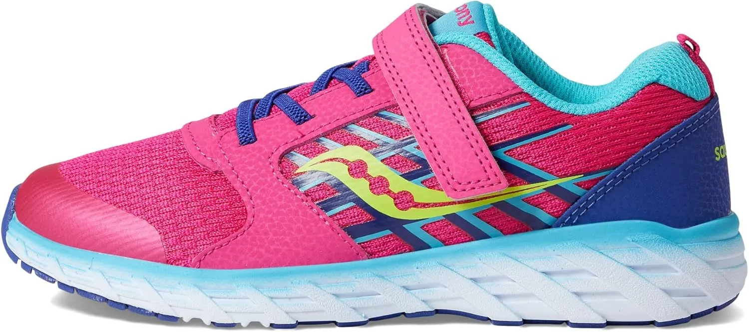 Saucony Unisex-Child Wind 2.0 Alternative Closure Sneaker