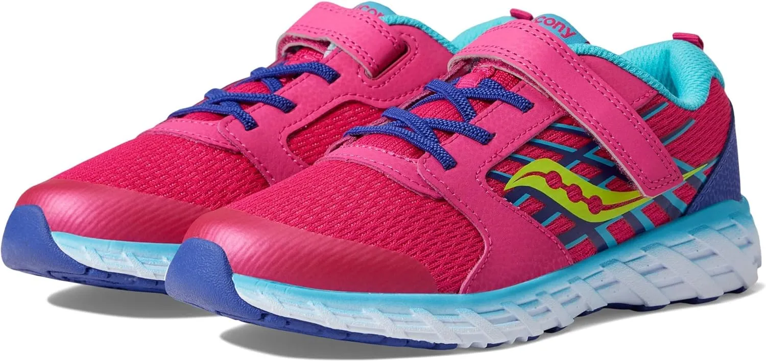 Saucony Unisex-Child Wind 2.0 Alternative Closure Sneaker
