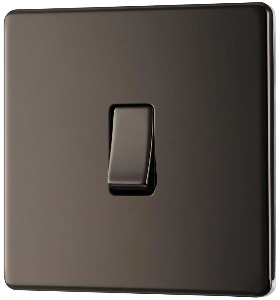 Screwless Flatplate Single Switch, 20A 16AX 2 Way