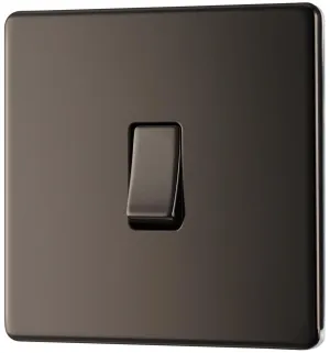 Screwless Flatplate Single Switch, 20A 16AX 2 Way