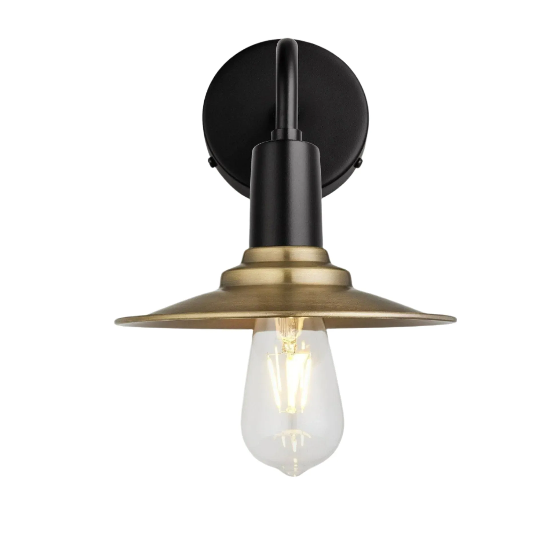 Sleek Flat Wall Light - 8 Inch