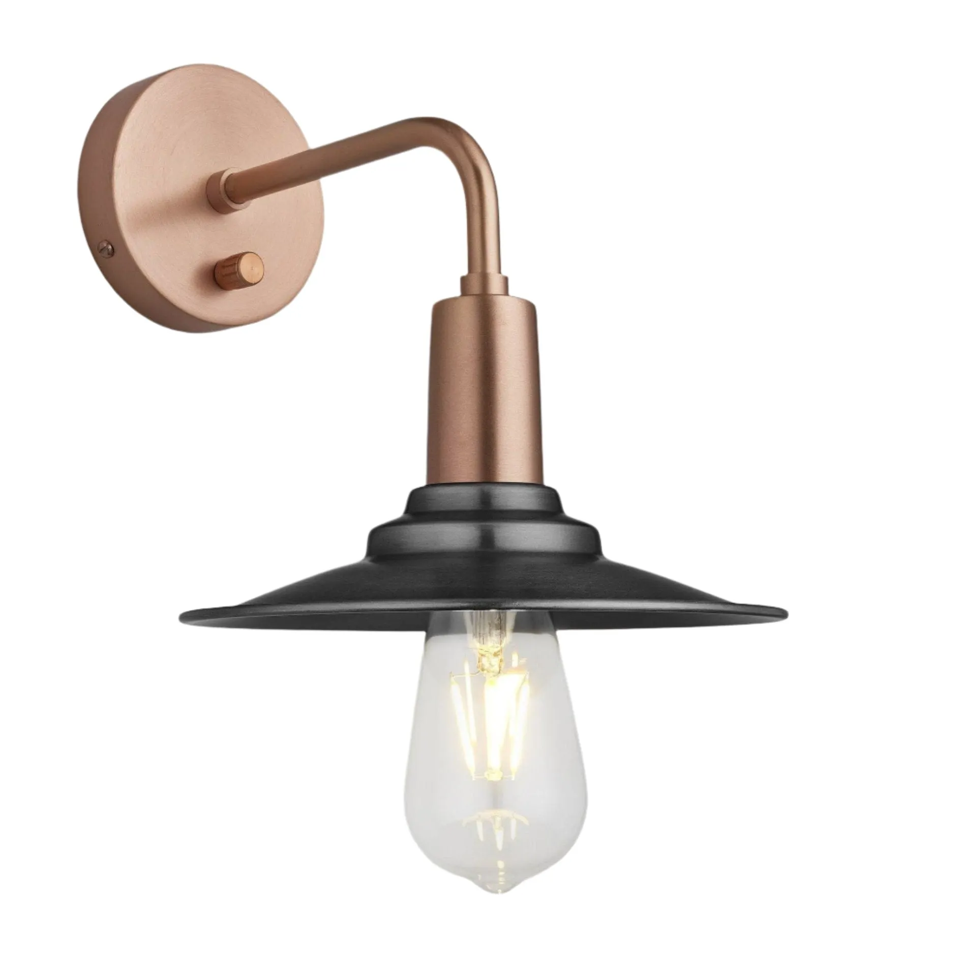 Sleek Flat Wall Light - 8 Inch