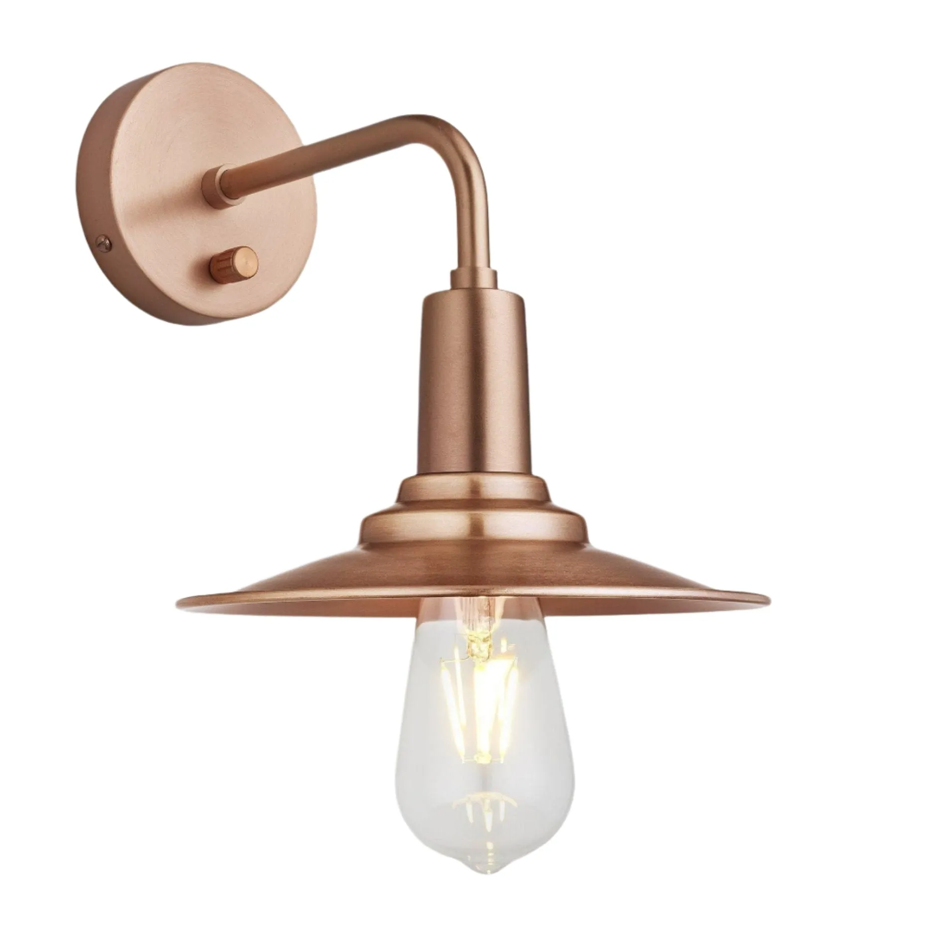Sleek Flat Wall Light - 8 Inch