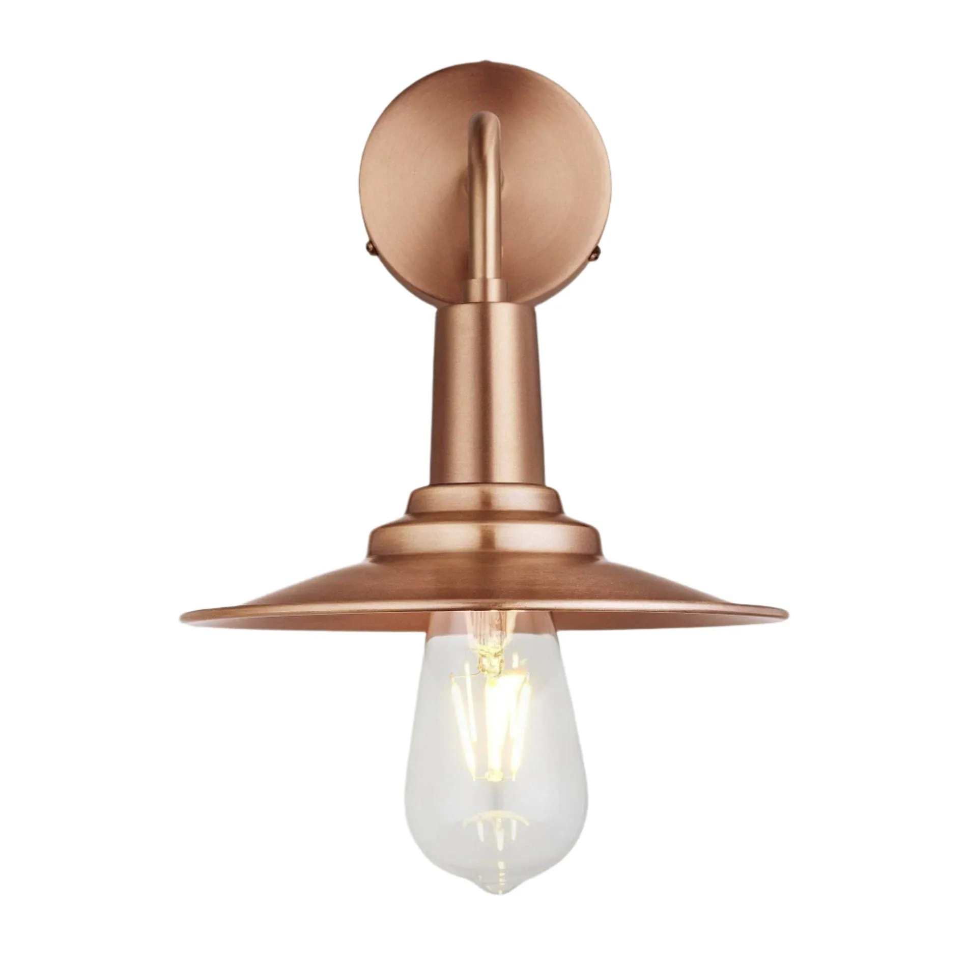 Sleek Flat Wall Light - 8 Inch