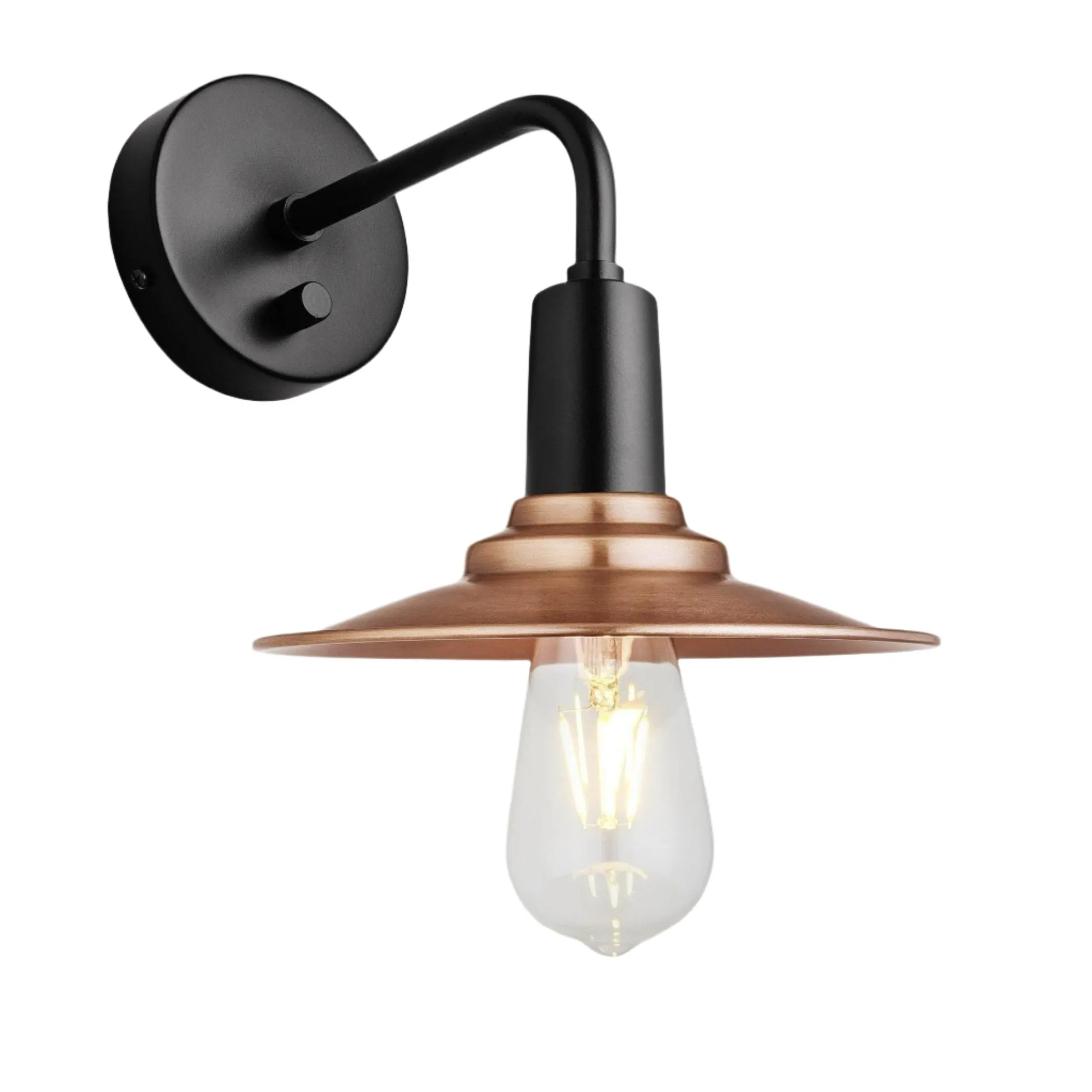Sleek Flat Wall Light - 8 Inch
