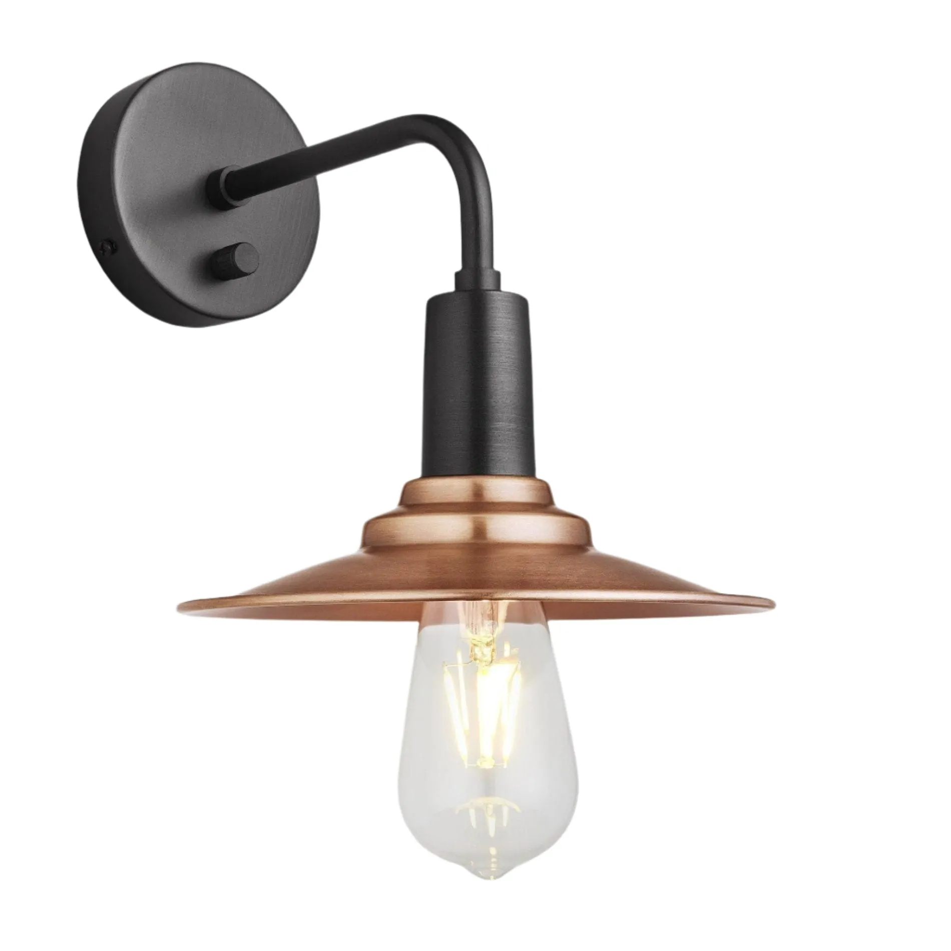 Sleek Flat Wall Light - 8 Inch