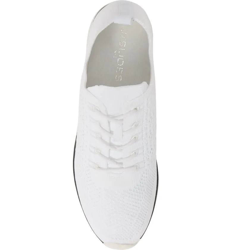 Smart-powered SLIDES Fashion Lace Up J Early-bird price Gigi Running Sneakers White Jogging Knit Gigi Shoes