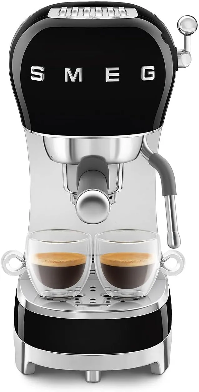 Smeg Manual Espresso and Tamper Set (Black)