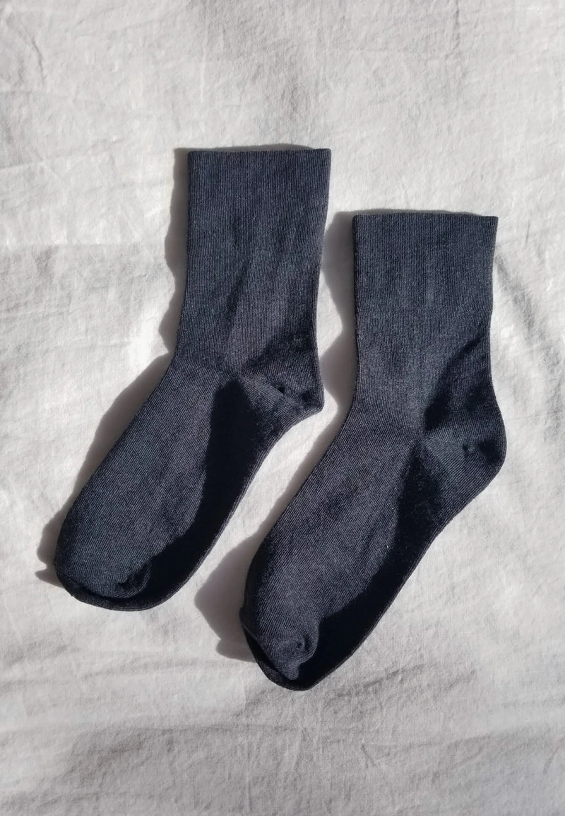 Sneaker Socks - Heather Black