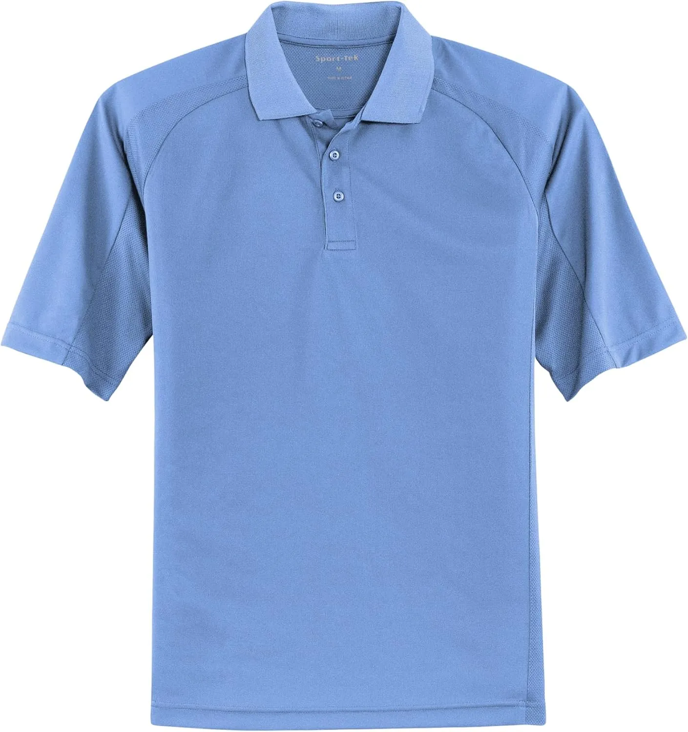 SPORT-TEK Unisex Dri-Mesh Pro Polo | Short Sleeve Collared Shirt for Men & Women, Casual Fit Top for Work, Tennis & Golf