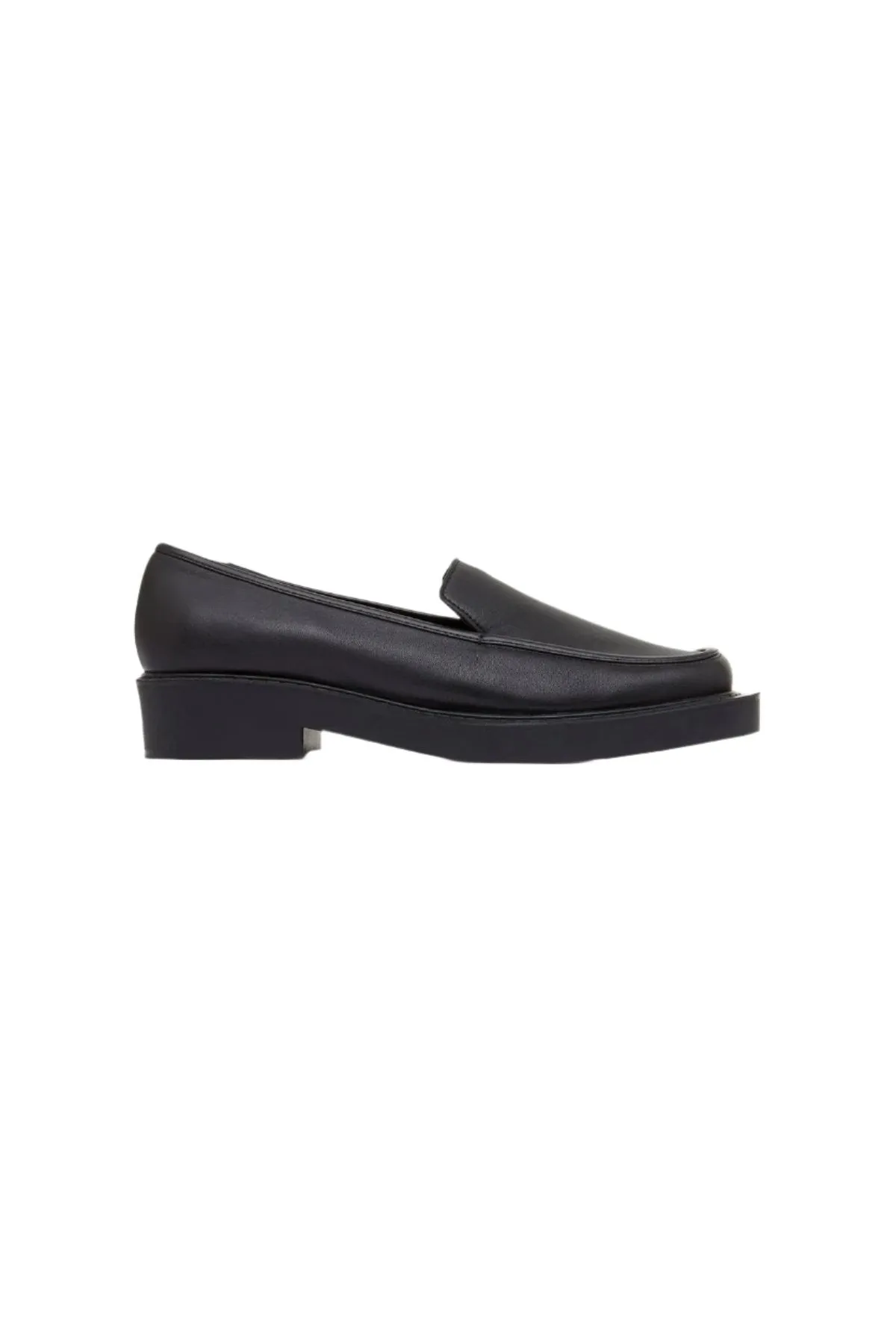Square Loafer - Black