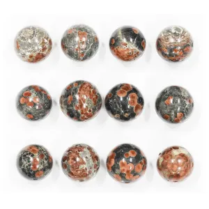 Starborn Red Planet Obsidian Spheres 500 grams - 12 pieces