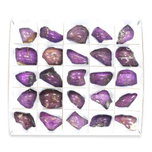 Starborn Semi-Polished Purpurite Collector 2000 grams - 25 pieces