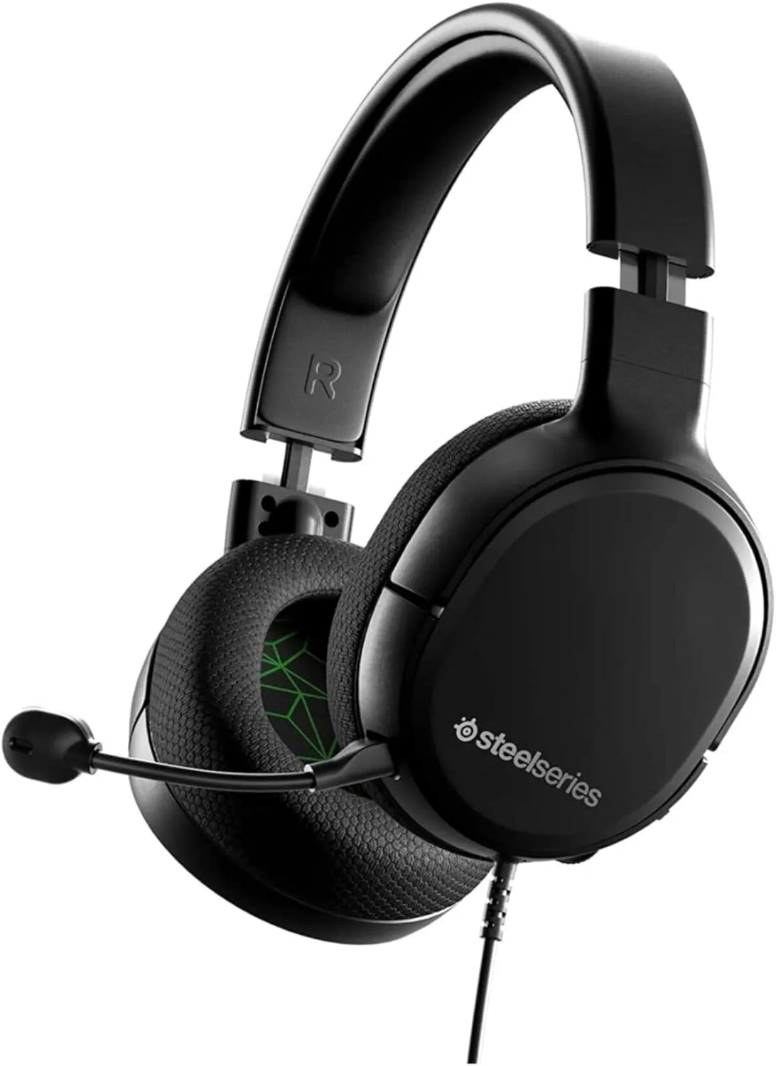 SteelSeries Arctis 1 Wired Gaming Headset – Detachable ClearCast Microphone – Lightweight Steel-Reinforced Headband – For Xbox, PC, PS5, PS4, Nintendo Switch, Mobile