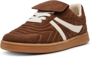 Steve Madden Women's Women's Madrid Sneaker, Brown, 11