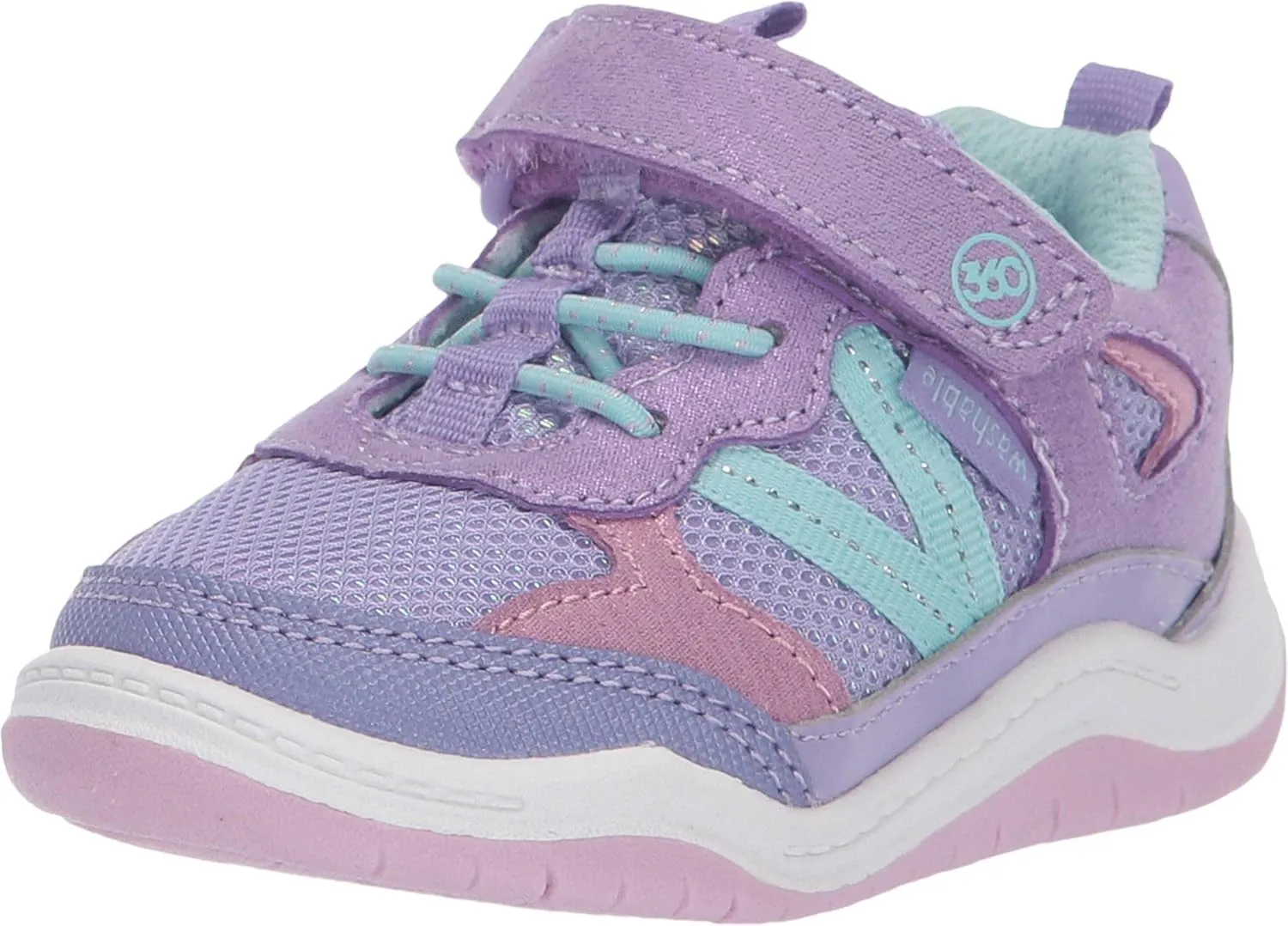 Stride Rite Unisex-Child Naya Dual Width Insole Casual Sneaker