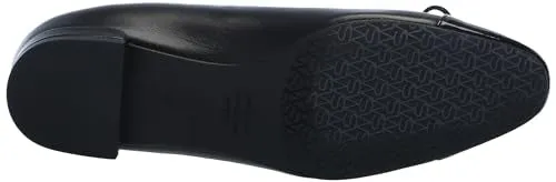Stuart Weitzman Women's Sleek Bow Flat Ballet, Black, 7