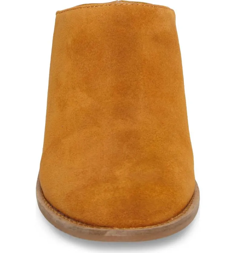 Suede Whiskey Kellum Clog Kelsi Easy returns Fashion Heel Brown Hassle-free returns Booties Dagger Mule Stacked