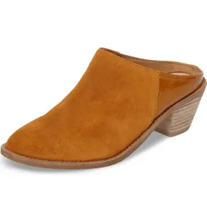 Suede Whiskey Kellum Clog Kelsi Easy returns Fashion Heel Brown Hassle-free returns Booties Dagger Mule Stacked