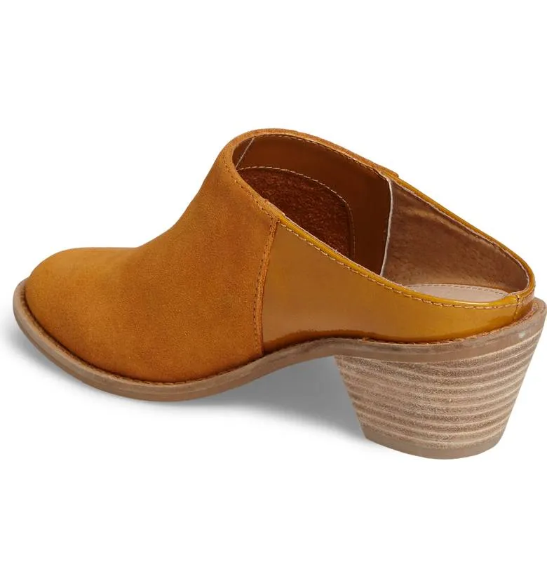 Suede Whiskey Kellum Clog Kelsi Easy returns Fashion Heel Brown Hassle-free returns Booties Dagger Mule Stacked