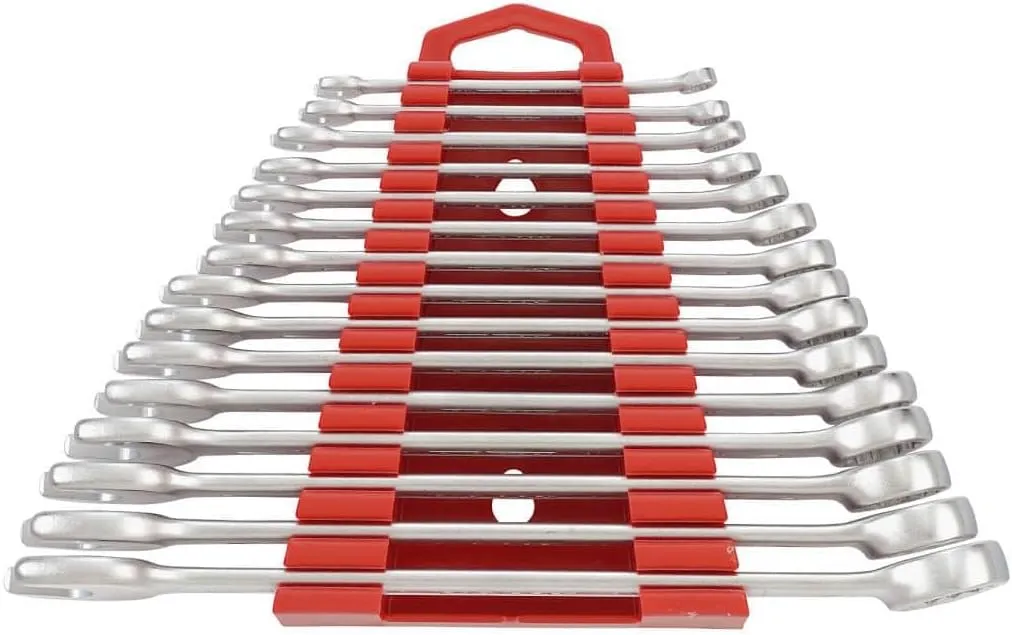 Teng Tools 15 Piece 12 Point Metric Combination Wrench Set (5.5MM - 19MM) - 6515MMA