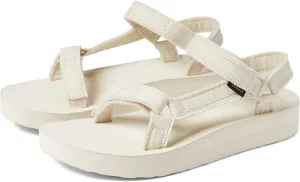 Teva womens Midform Universal Canvas Sandal, Birch, 9 US