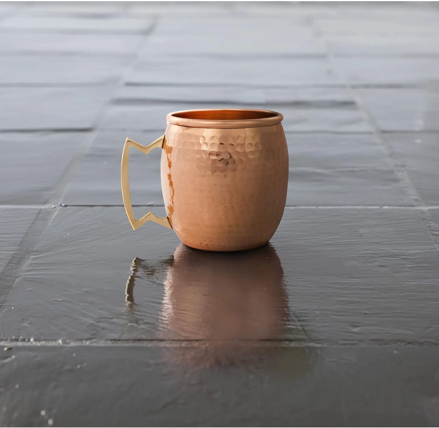 Twine 3621 Old Kentucky Home: Hammered Copper Moscow Mule Mug, 16 oz