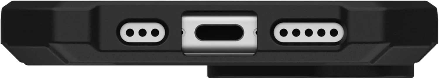 URBAN ARMOR GEAR UAG Designed for iPhone 16 Case 6.1" Essential Armor - Compatible with MagSafe Charging Rugged Slim Sleek Shockproof Anti-Slip Military Grade Protective Cover, Black