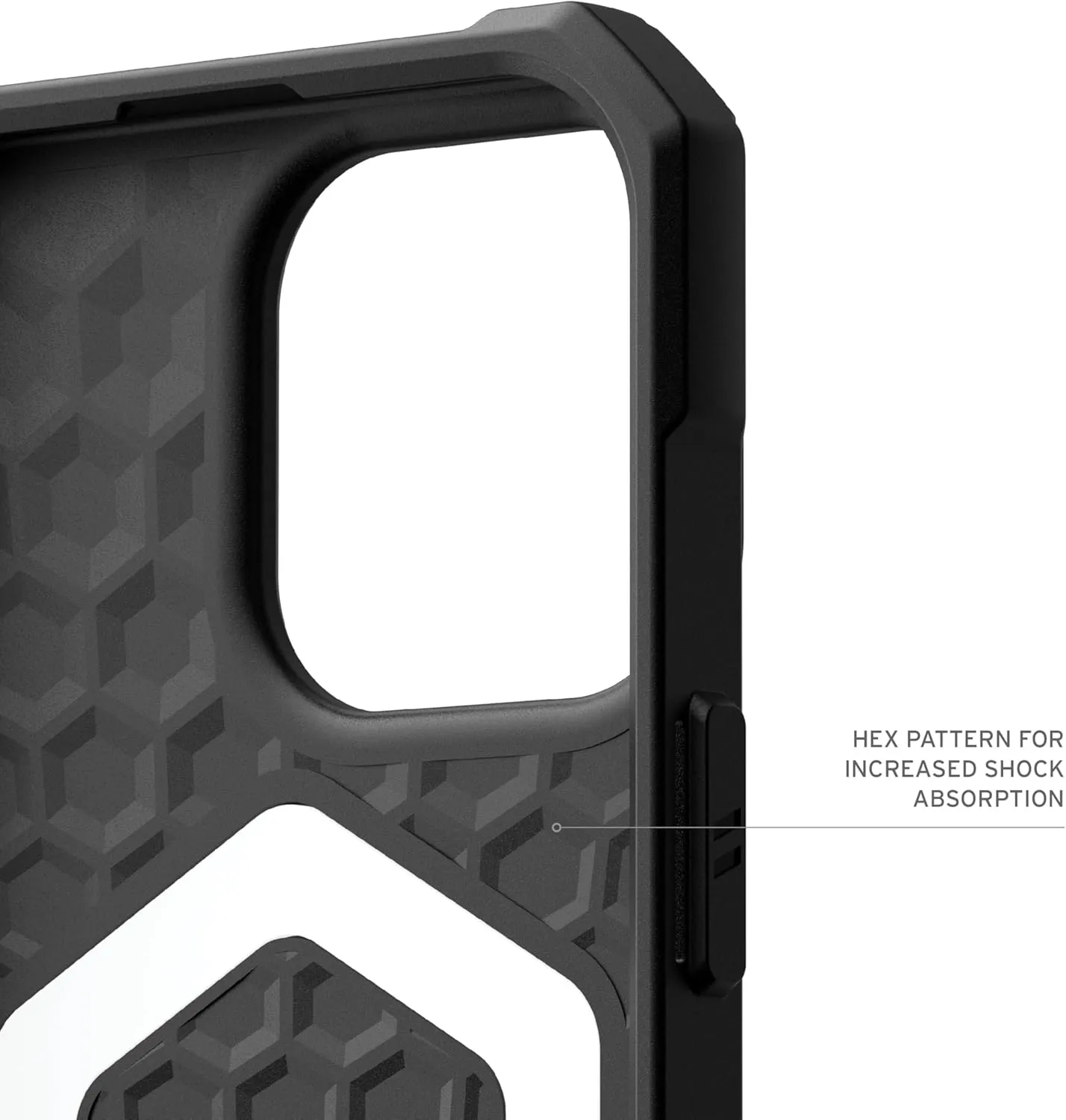 URBAN ARMOR GEAR UAG Designed for iPhone 16 Pro Max Case 6.9" Essential Armor - Compatible with MagSafe Charging Rugged Slim Sleek Shockproof Anti-Slip Military Grade Protective Cover, Black